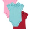 KIT 3 Peas Body Beb Manga Bufante   Duma Kids