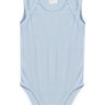 body bebe basico regata duma kids azul claro