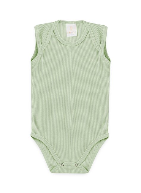 body bebe basico regata duma kids verde claro