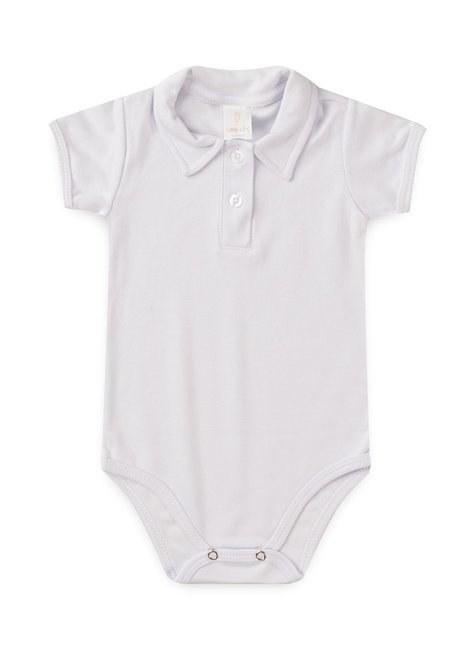 body bebe gola polo duma kids branco