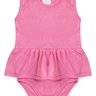 body bebe vestido regata duma kids rosa acucarado