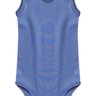 body bebe basico regata azul oceano