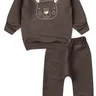 conjunto infantil inverno moletinho calca saruel urso duma kids 1