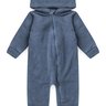 macacao bebe plush capuz orelhinha duma kids azul envelhecido