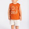 conjunto infantil verao regata summer vibes duma kids terracota 4