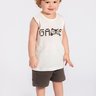 conjunto infantil verao regata game control duma kids off white 5