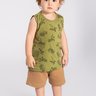 conjunto infantil verao regata dinossauro line duma kids verde musgo 5