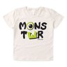 conjunto infantil verao camiseta funny monster duma kids off white 3