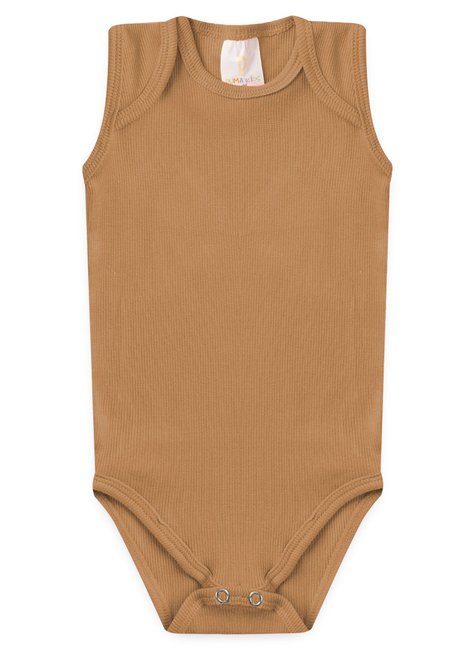body bebe basico regata duma kids camelo