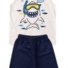 Conjunto Infantil Vero Regata Tubaro Hello FOTO NOVA
