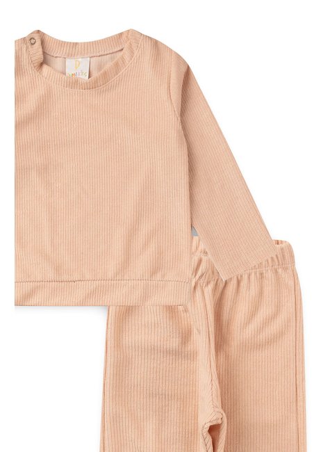 conjunto infantil inverno cotele duma kids pessego 4