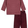 conjunto infantil inverno moletinho duma kids cereja