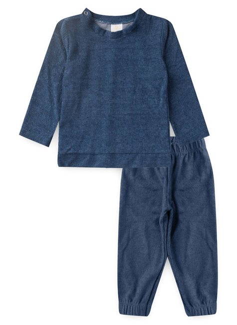 conjunto infantil inverno cotele duma kids azul