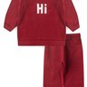Conjunto Infantil Inverno Moletom Peluciado Estampado HI Duma Kids Rubi