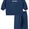 Conjunto Infantil Inverno Moletom Peluciado Estampado Playday Duma Kids Azul Marinho
