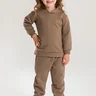 conjunto infantil inverno capuz duma kids chocolate