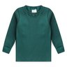 blusa infantil manga longa canelada duma kids verde murano