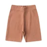 conjunto infantil verao regata peitilho e shorts canelado duma kids mocha mousse 3